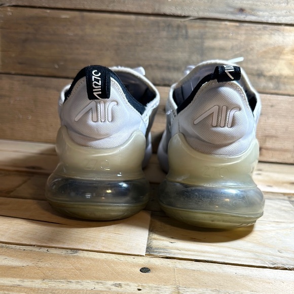 Nike Air Max 270 White Sneakers - Picture 3 of 10